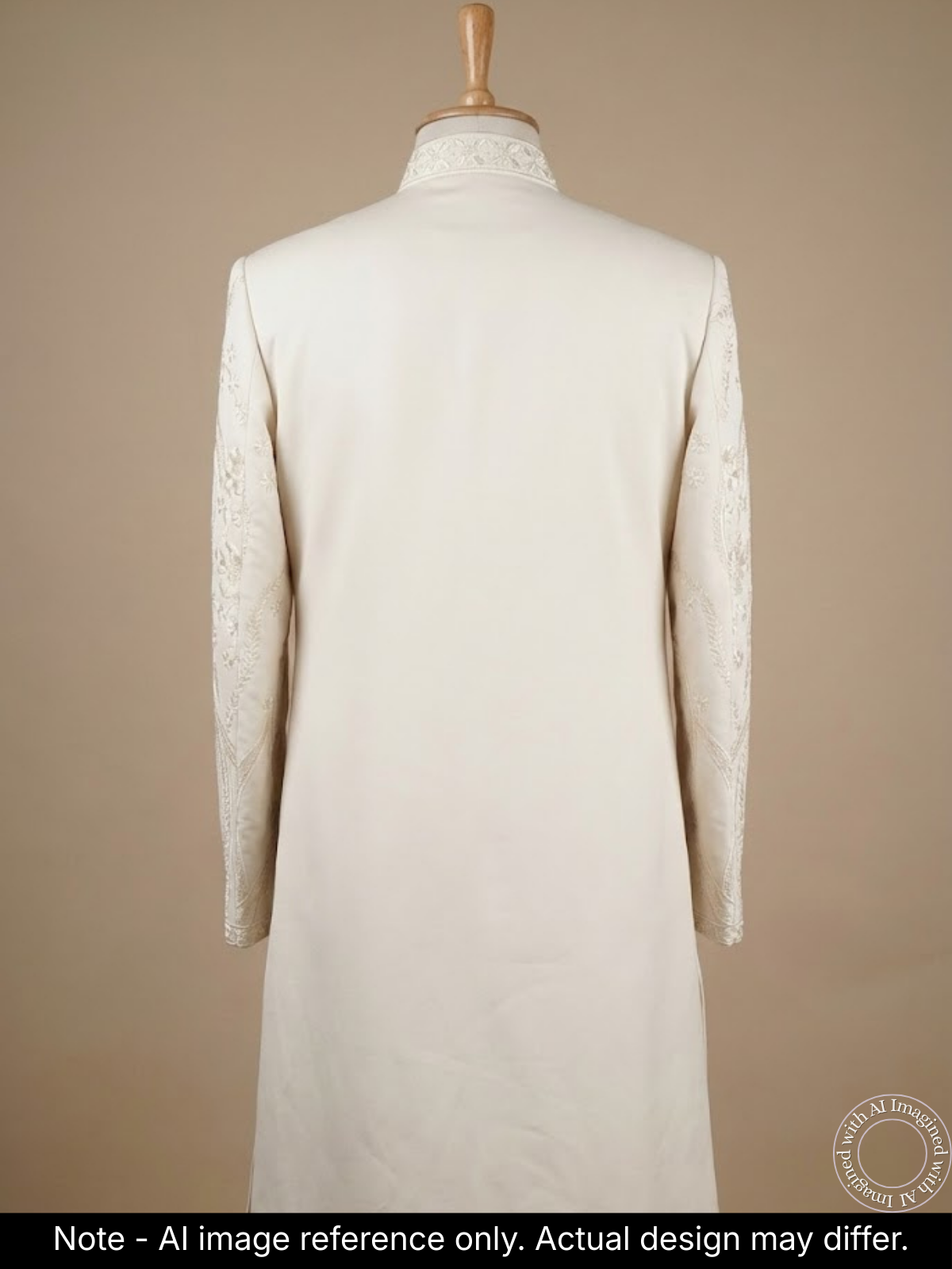 The Virasat – Unstitched White Regal Menswear Fabric 20209