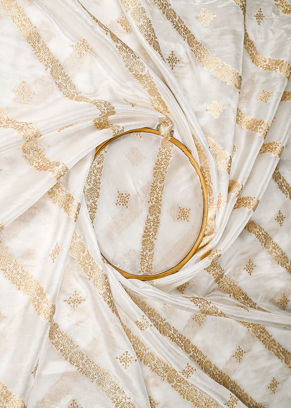 White-Banarasi-Brocade-Fabric-With-All-Over-Zari-Handloom-20665-close-view