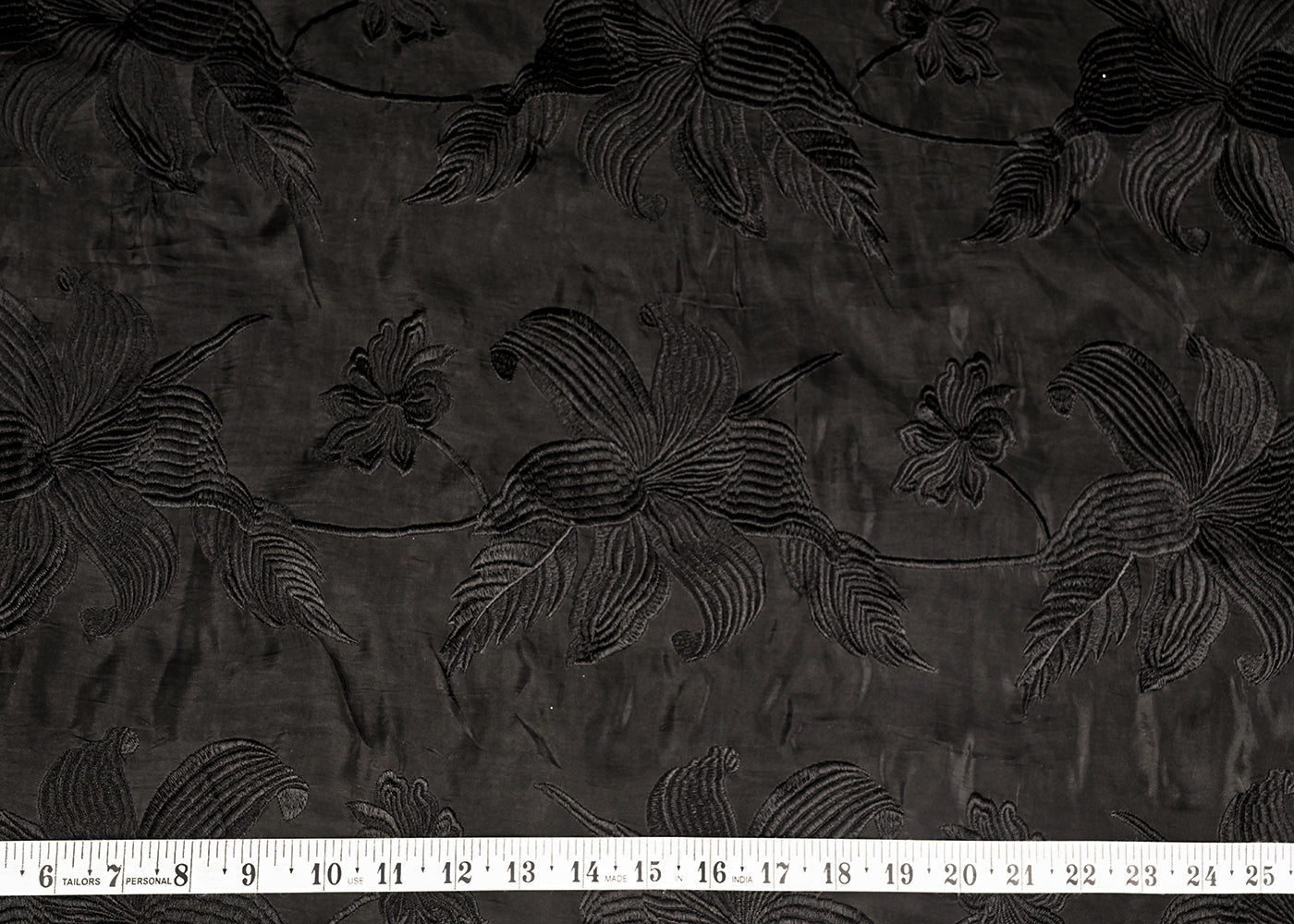 Black-Organza-Fabric-With-All-Over-Thread-Work-20682-measurement-view