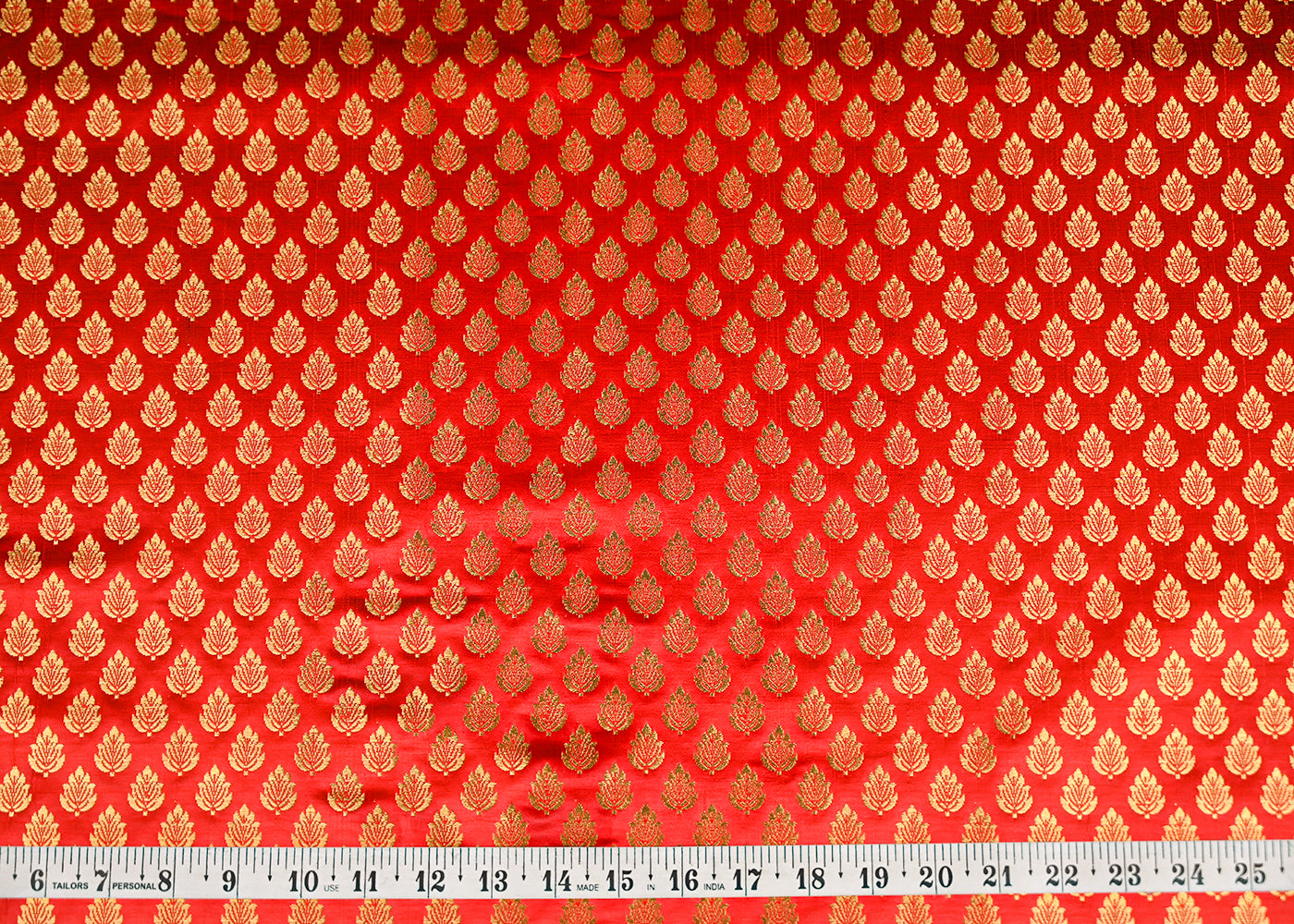 red-banarasi-brocade-fabric-with-all-over-golden-zari-handloom-20822-measurement-view