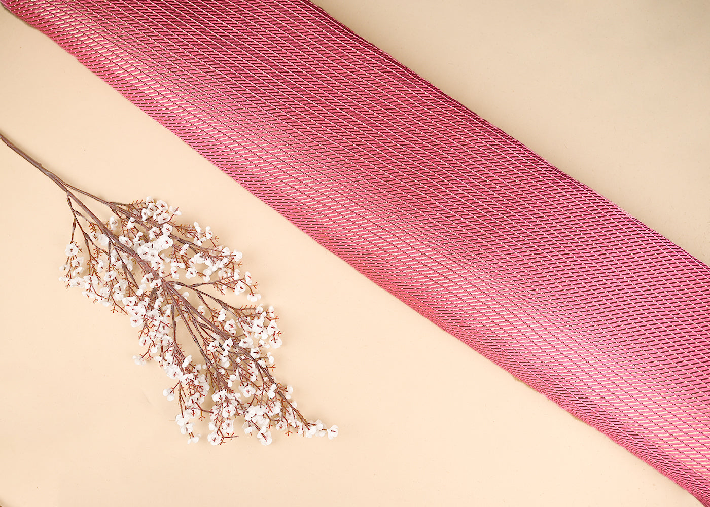 Pink-Banarasi-Silk-Fabric-With-All-Over-Golden-Zari-Handloom-20955