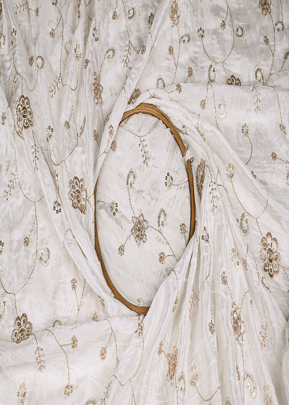 White-Dyeable-Crepe-Fabric-With-Allover-Zari,-Katdana-And-Sequins-Work-21068-close-view