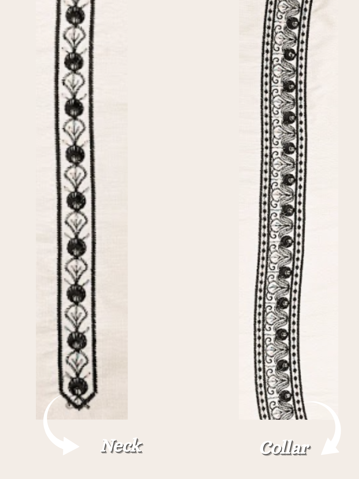 The Kohinoor - Unstitched White Kurta Fabric For Men 21170