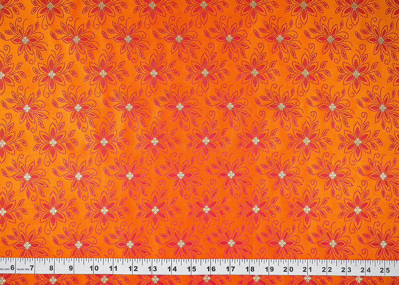 Mustard-Banarasi-Brocade-Fabric-With-All-Over-Thread-And-Zari-Handloom-21270-measurement-view