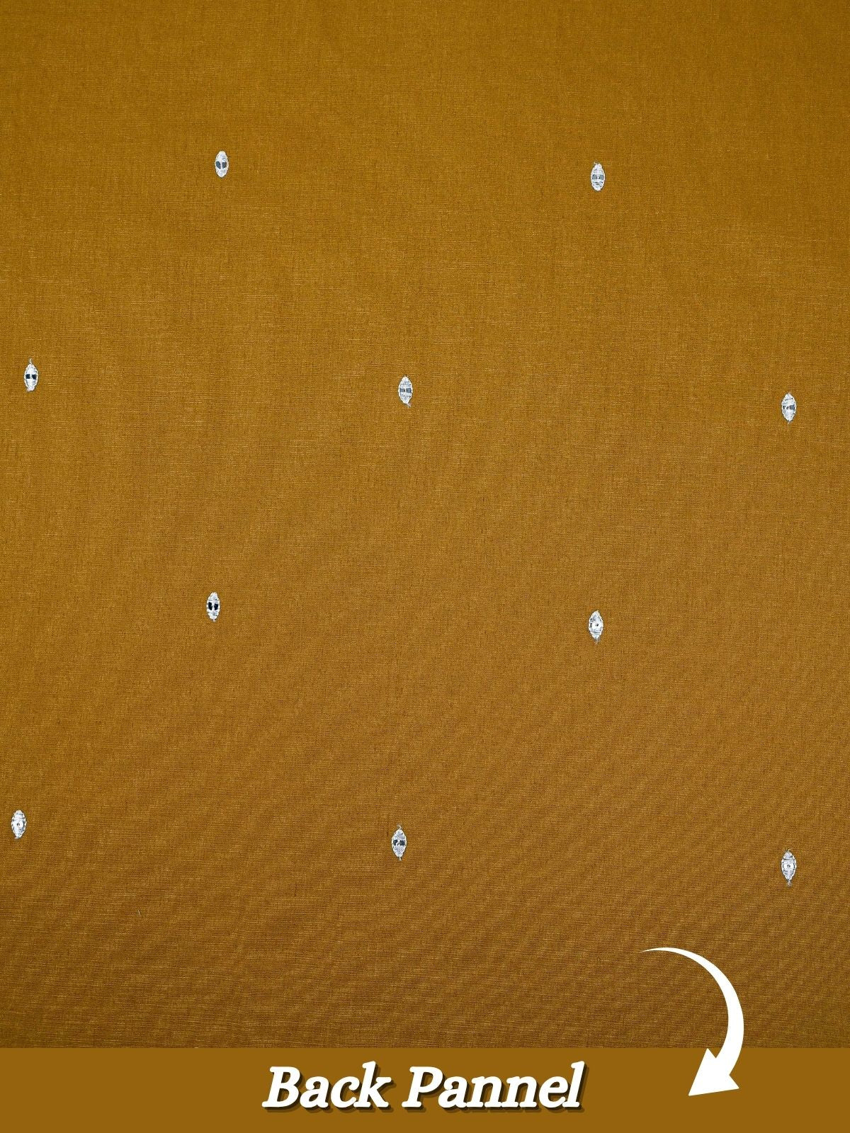 The Kohinoor - Unstitched Mustard Kurta Fabric For Men 21362