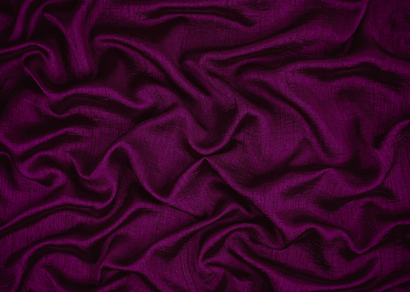 Dark Purple Colored Nysa Silk Fabric 21549(102)