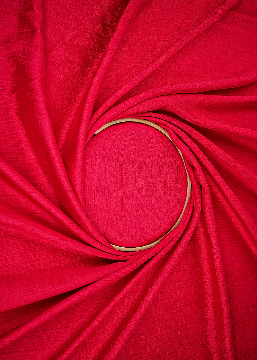 Raspberry Pink Colored Nysa Silk Fabric 21549(103)