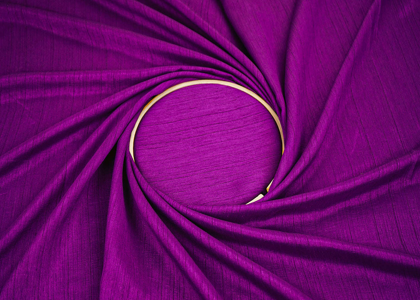 Purple Colored Nysa Silk Fabric 21549(111)