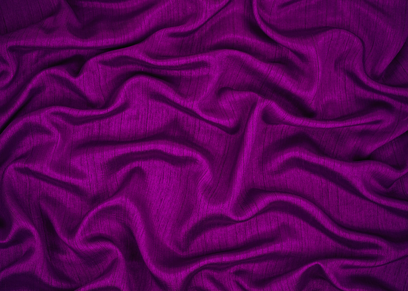 Purple Colored Nysa Silk Fabric 21549(111)