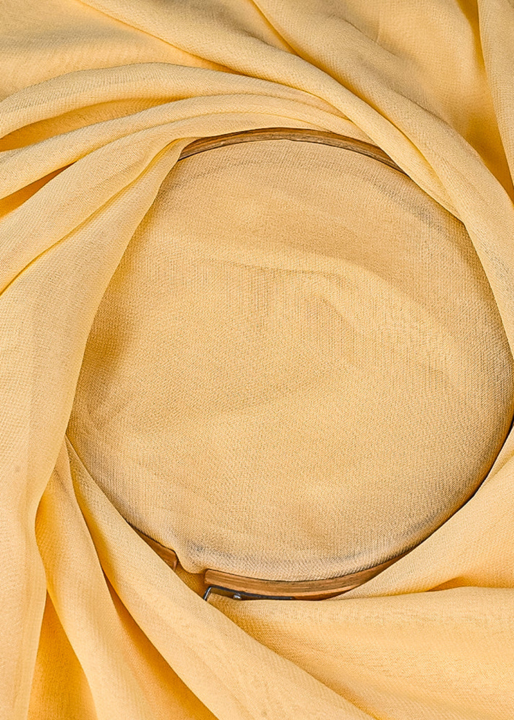 Butter-Yellow-Coloured-Georgette-Fabric-21609(105)