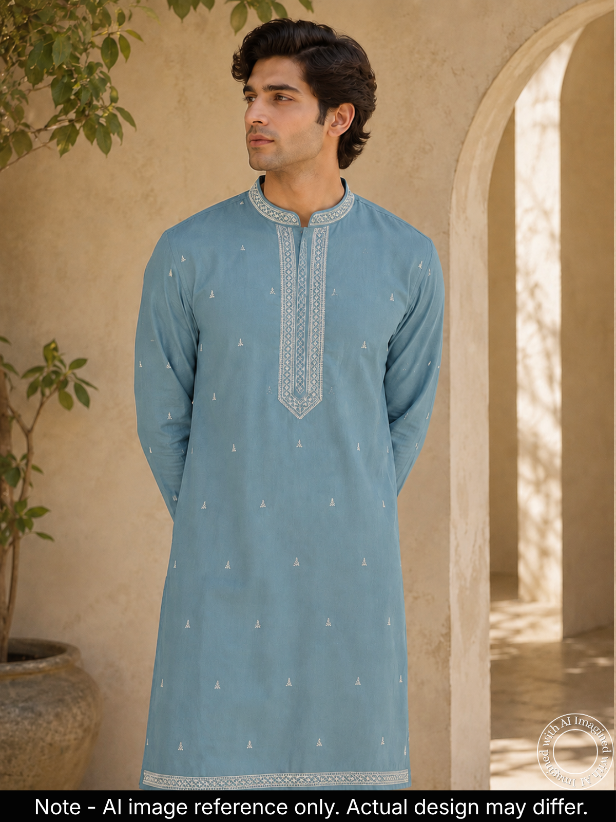 the-kohinoor-unstitched-powder-blue-kurta-fabric-for-men-21775