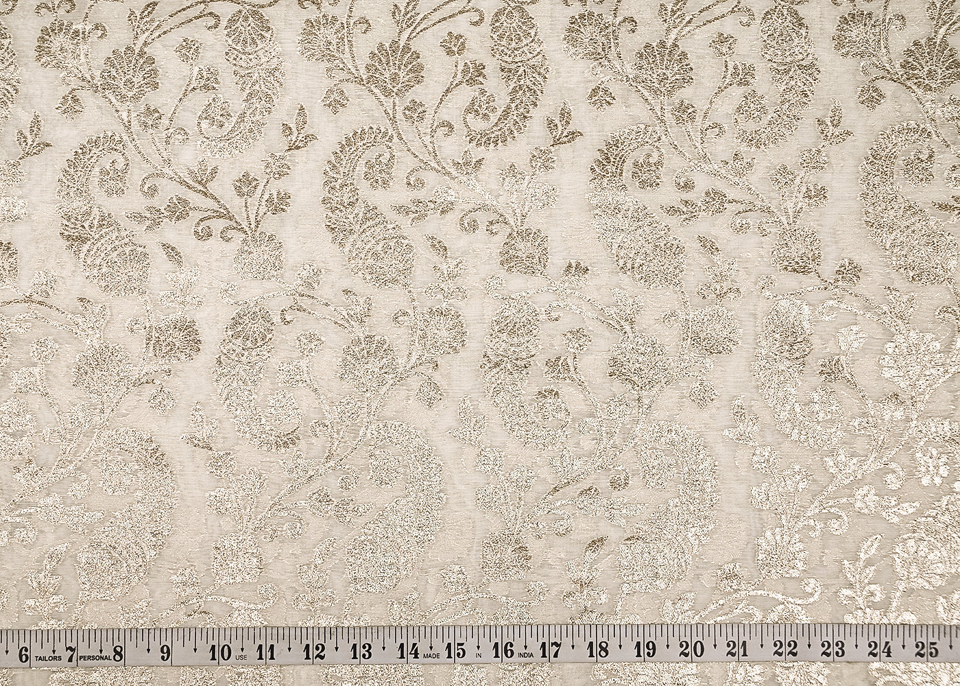 White-Dyeable-Chanderi-Fabric-With-All-Over-Zari-Handloom-21806-measurement-view