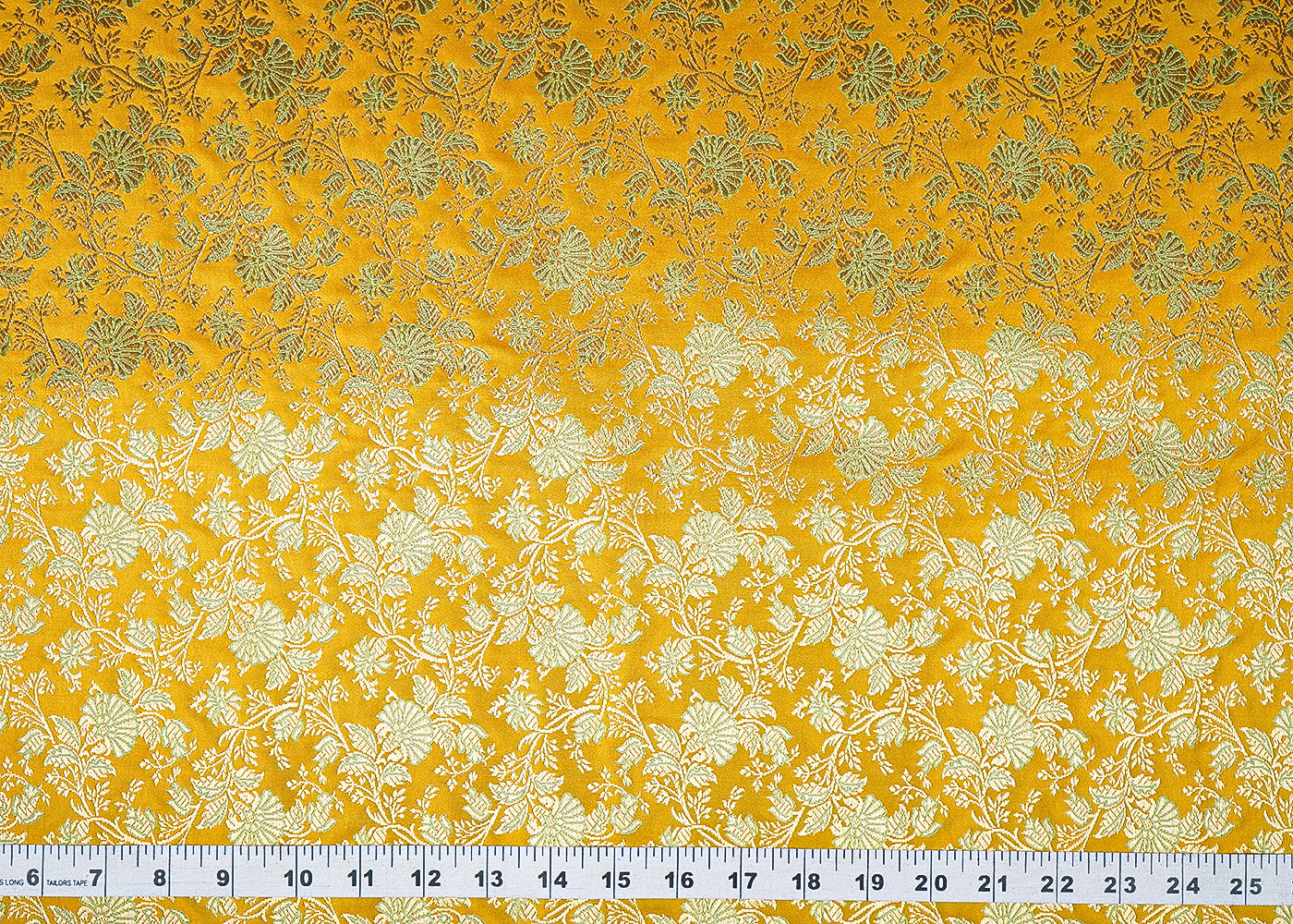 Mustard-Banarasi-Brocade-Fabric-With-All-Over-Golden-Zari-Handloom-21832-measurement-view