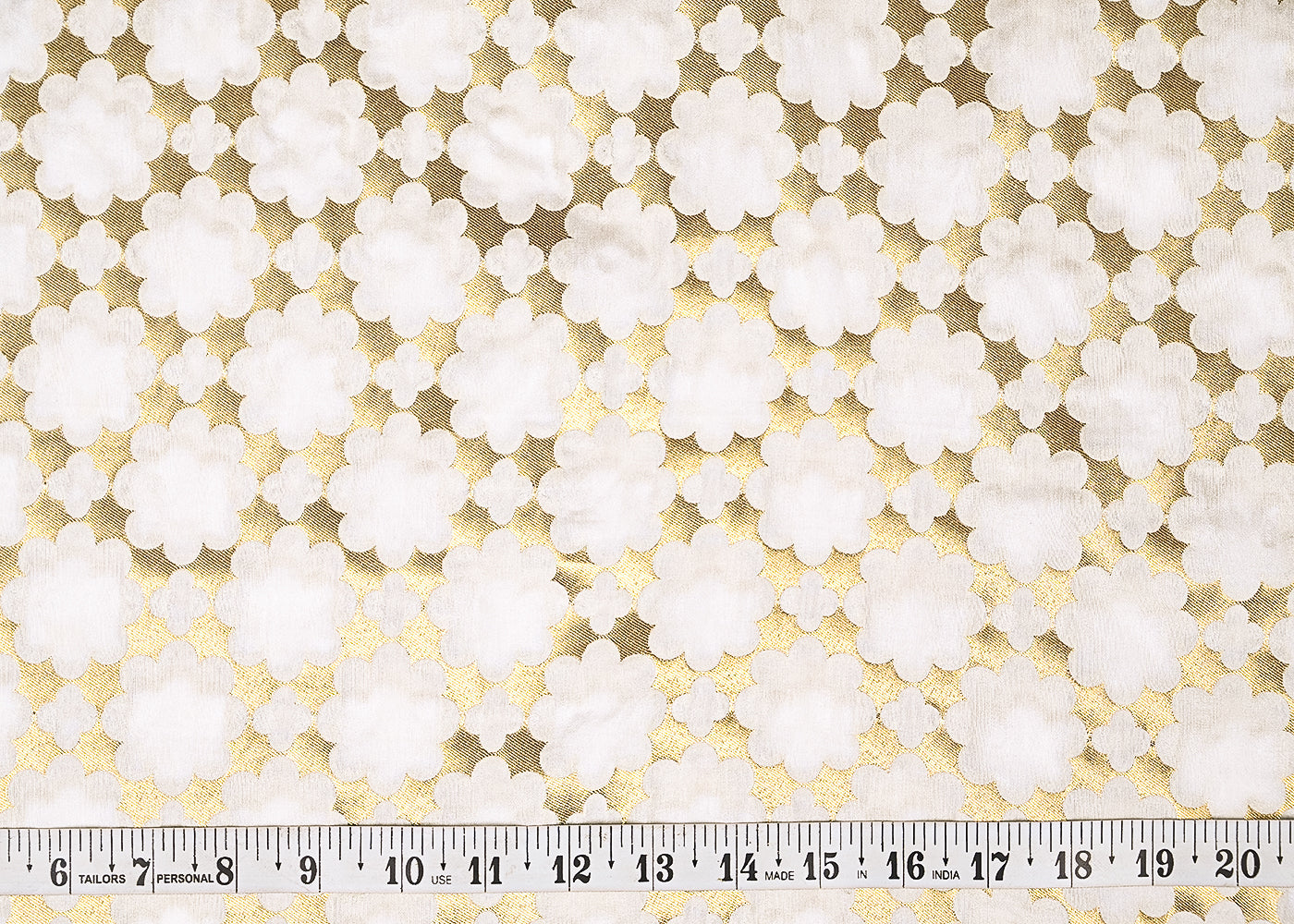 White-Dyeable-Banarasi-Brocade-Fabric-With-All-Over-Golden-Zari-Handloom-21929-measurement-view
