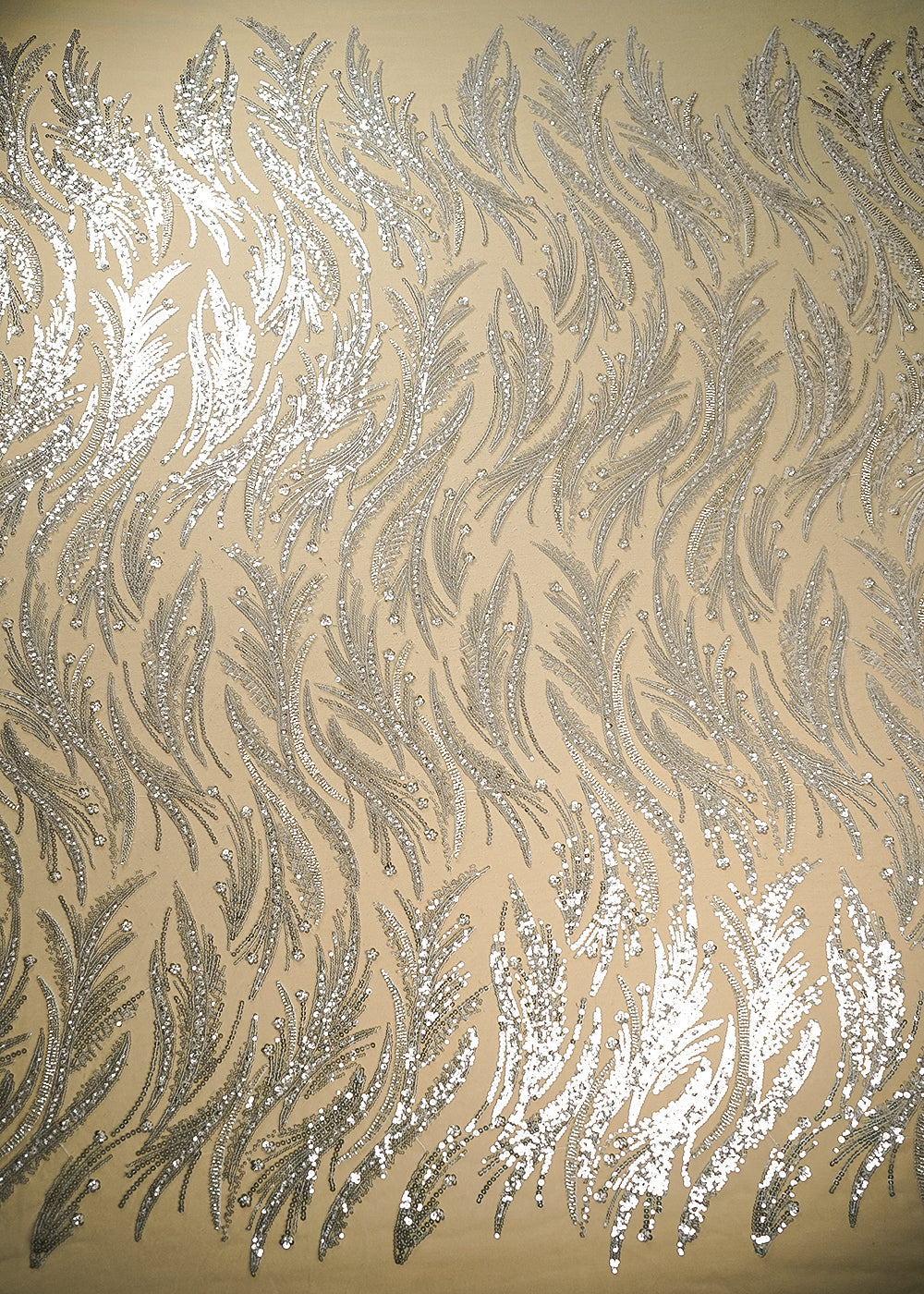 Sky-Blue-Imported-Net-Fabric-With-All-Over-Sequins-And-Beads-Work-22086-work-view