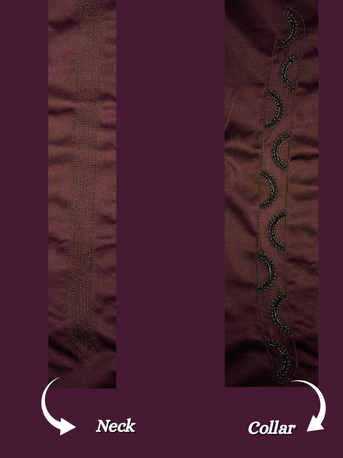 The Kohinoor - Unstitched Purple Kurta Fabric For Men 22187