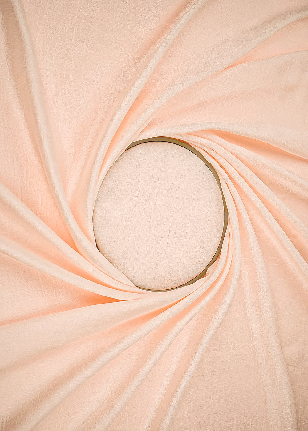 Light Peach Colored Nysa Silk Fabric 22208(102)