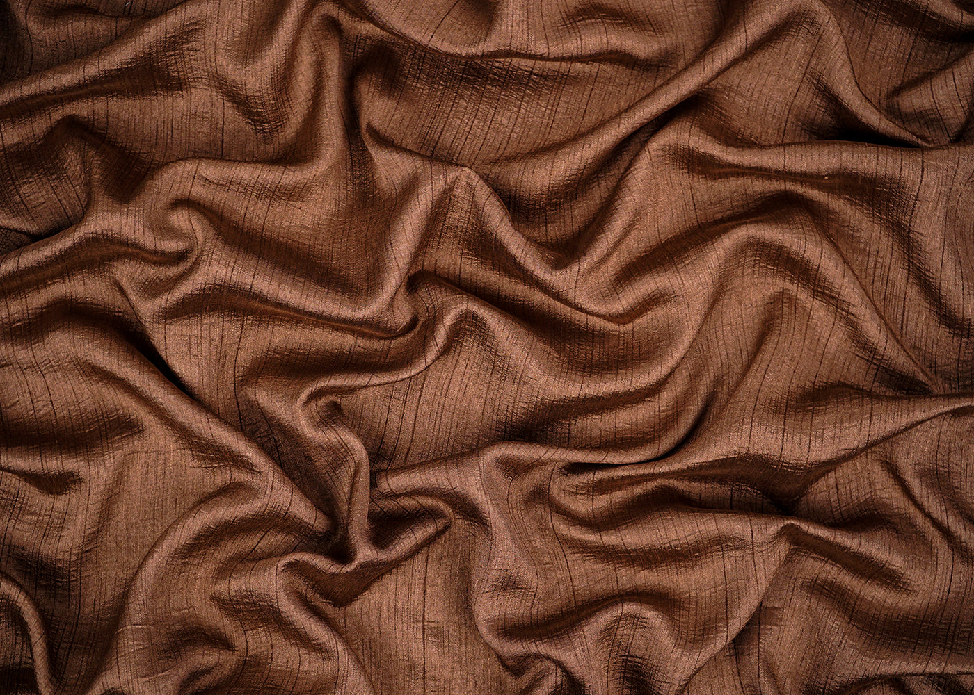 Light Brown Colored Nysa Silk Fabric 22209(106)