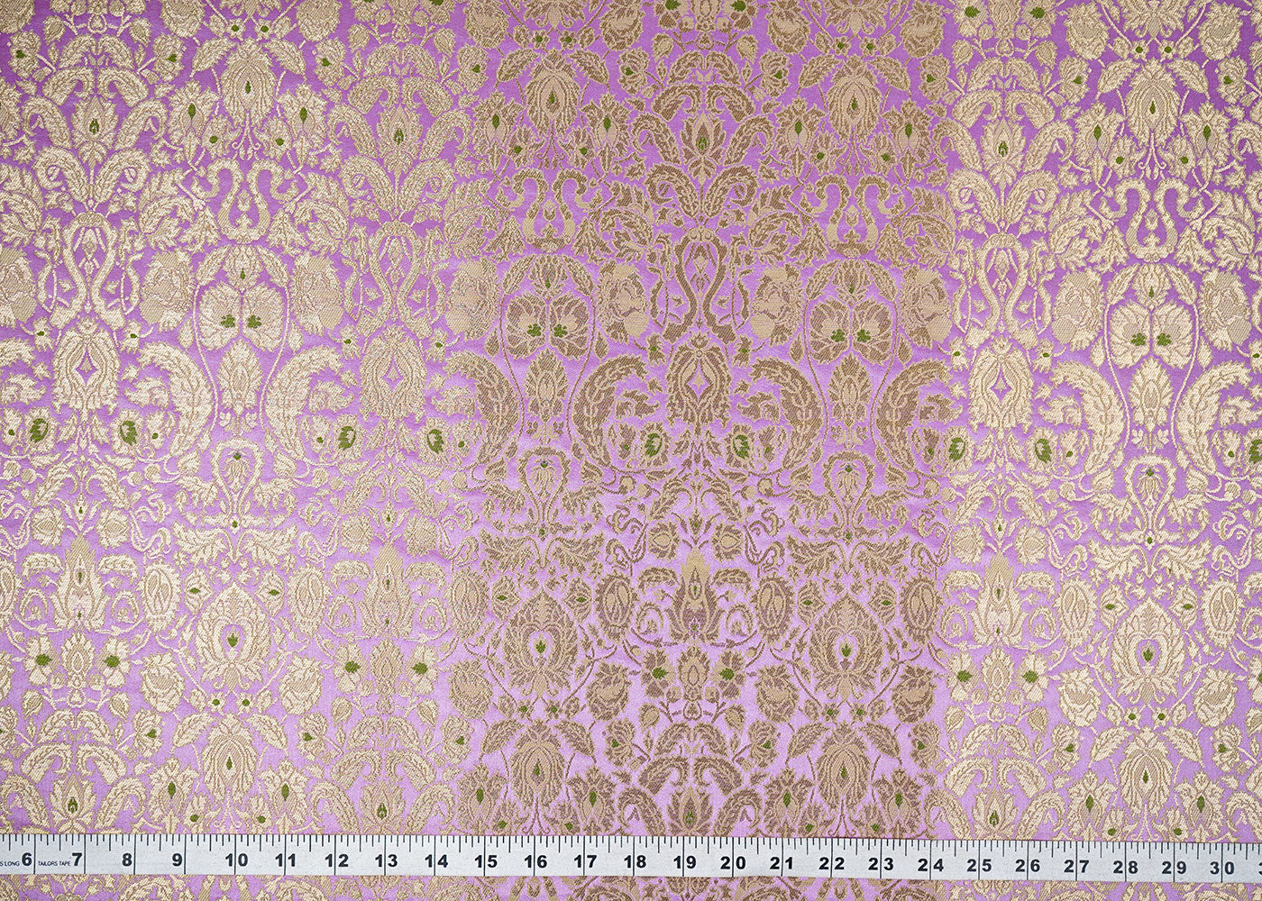 Light-Purple-Banarasi-Brocade-Fabric-With-Allover-Thread-And-Zari-Handloom-22314-measurement-view