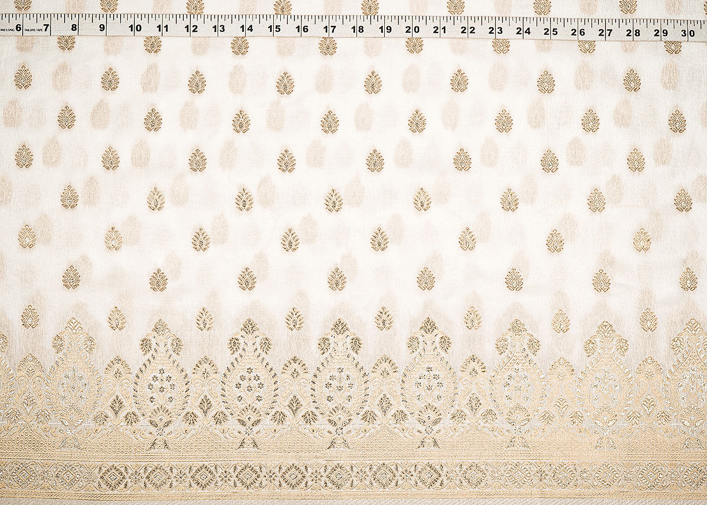 White-Dyeable-Silk-Fabric-With-Allover-Zari-Handloom-With-One-Side-Border-22337-measurement-view