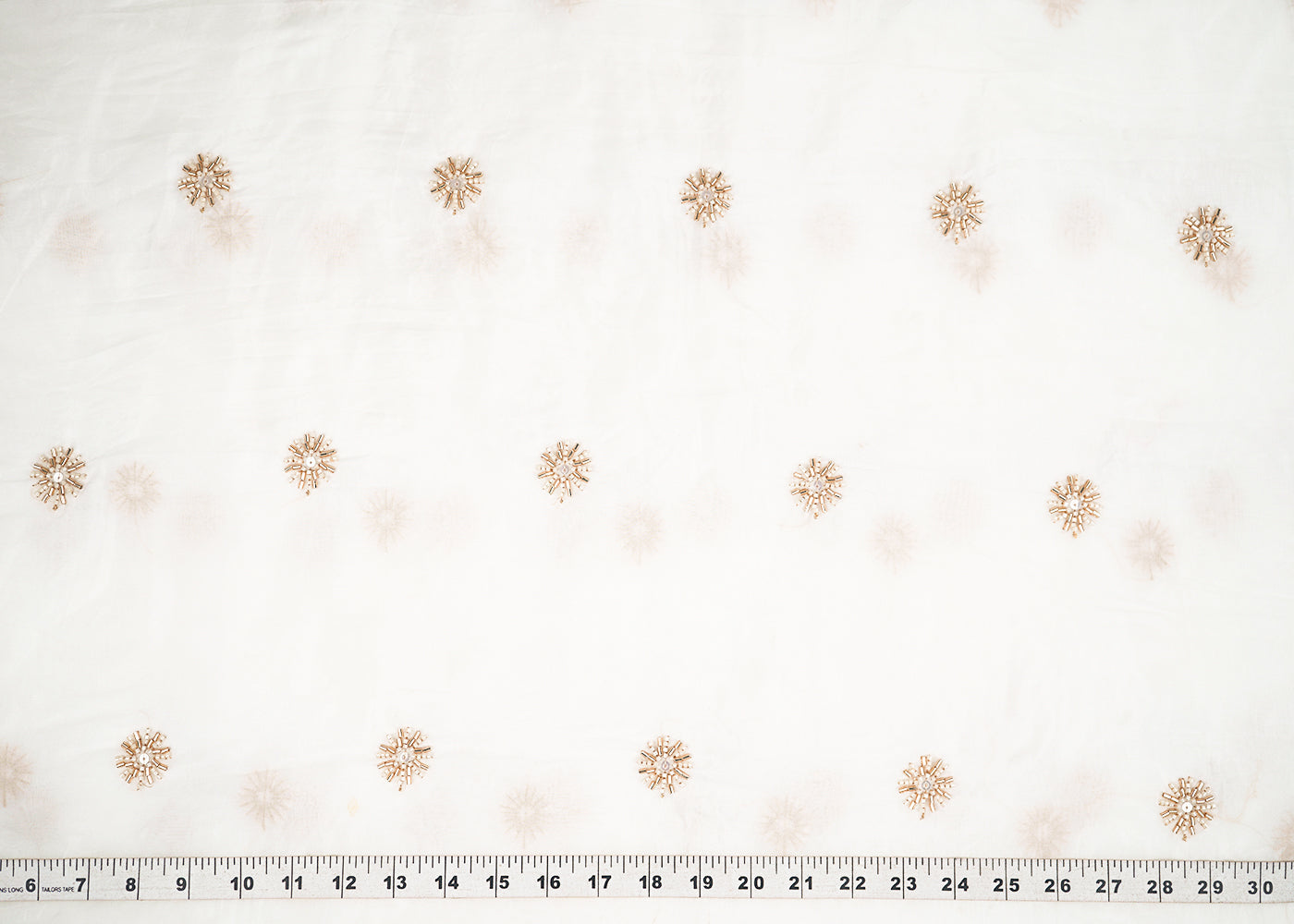 White-Organza-Fabric-With-All-Over-Buti-Of-Sequins-Katdana-And-Bead-Work-22376-measurement-view