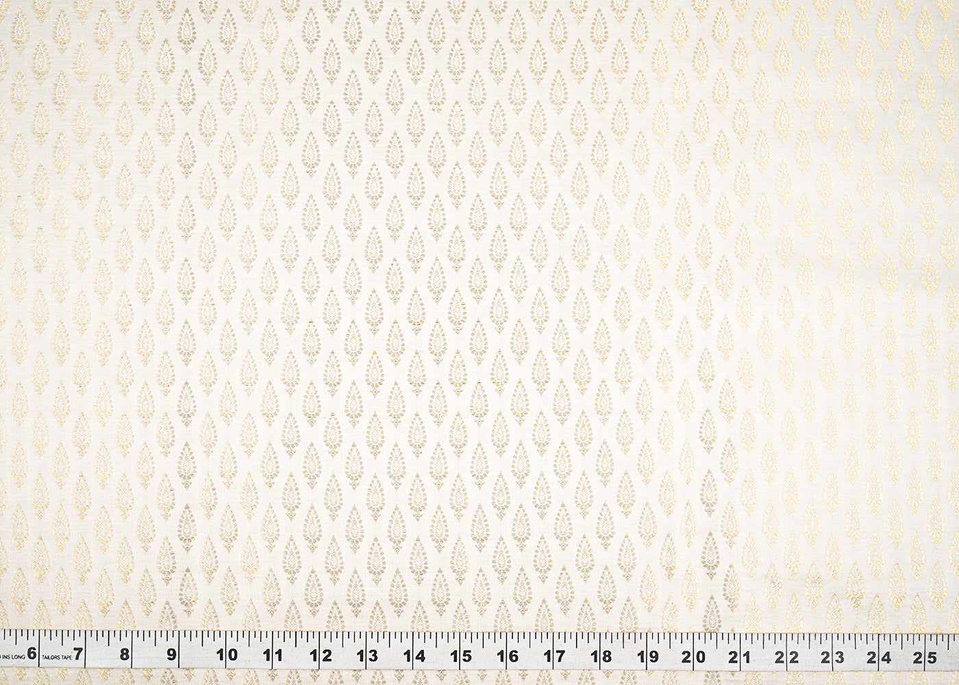 White-Dyeable-Chanderi-Fabric-With-Allover-Zari-Handloom-22388-measurement-view