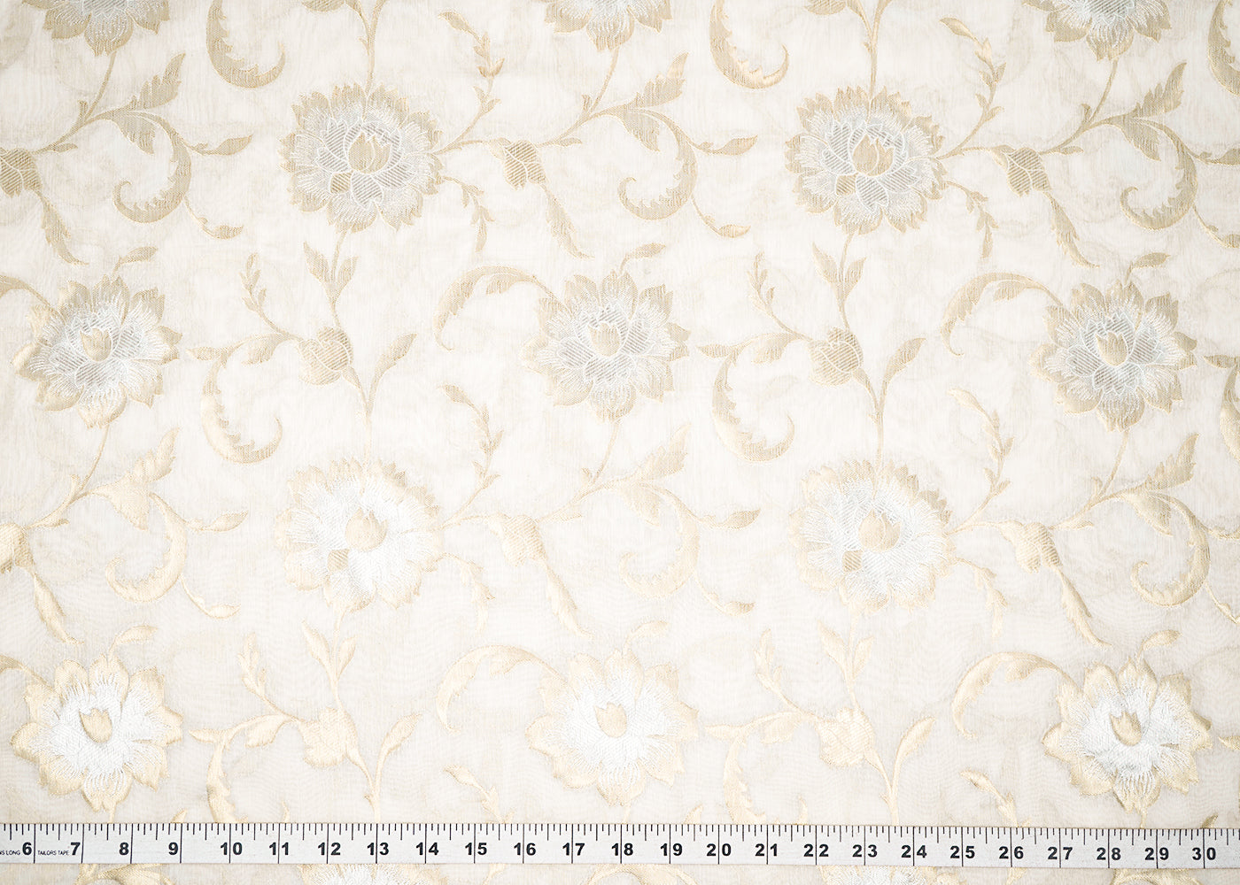 White-Dyeable-Chanderi-Fabric-With-Allover-Zari-Handloom-22389-measurement-view