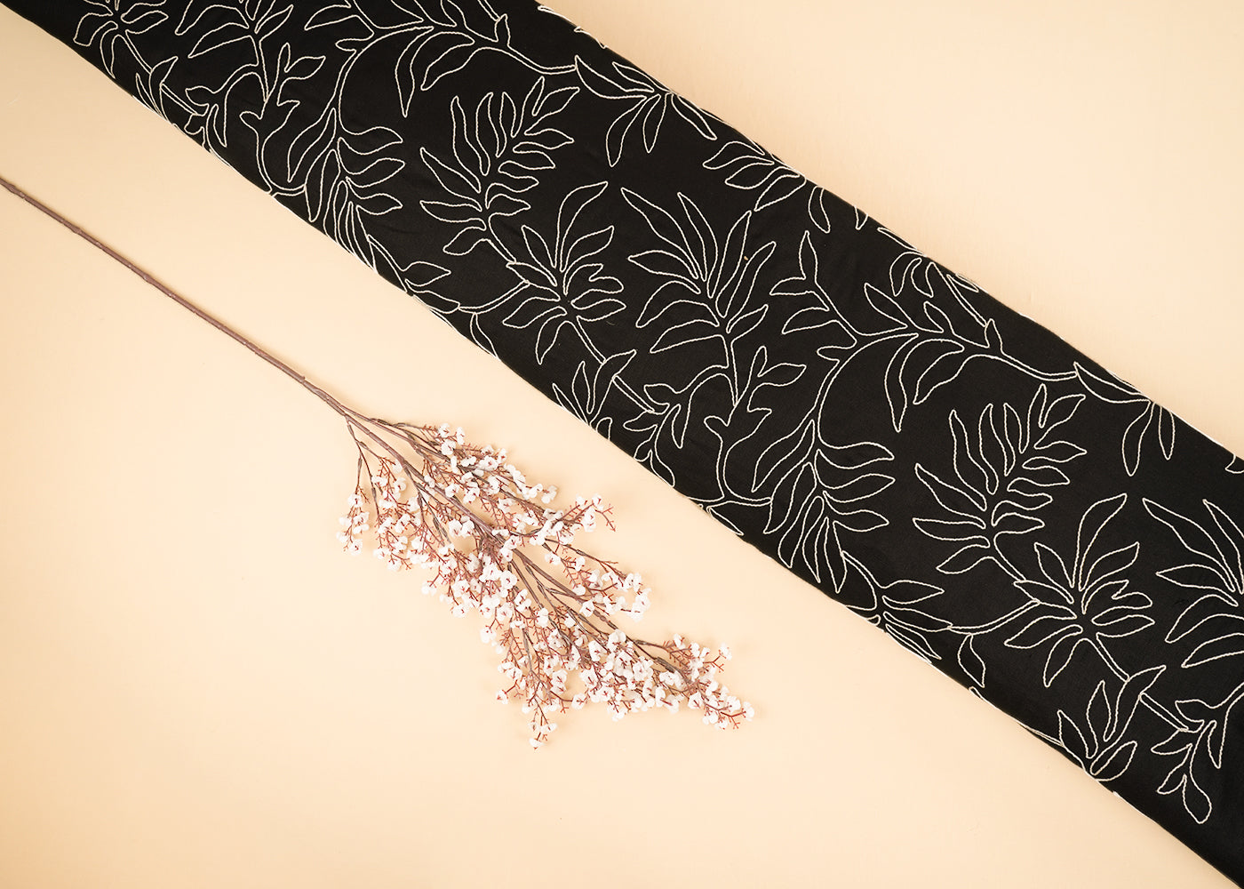 Black-Linen-Fabric-With-All-Over-Dori-And-Thread-Work-22400