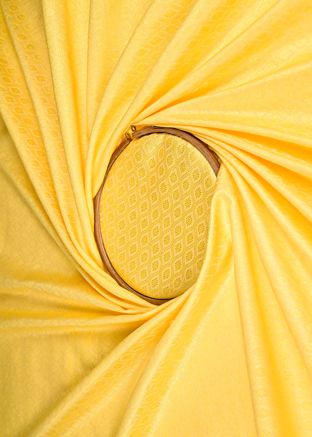 Yellow-Banarasi-Brocade-Fabric-With-Allover-Self-Work-224700-close-view