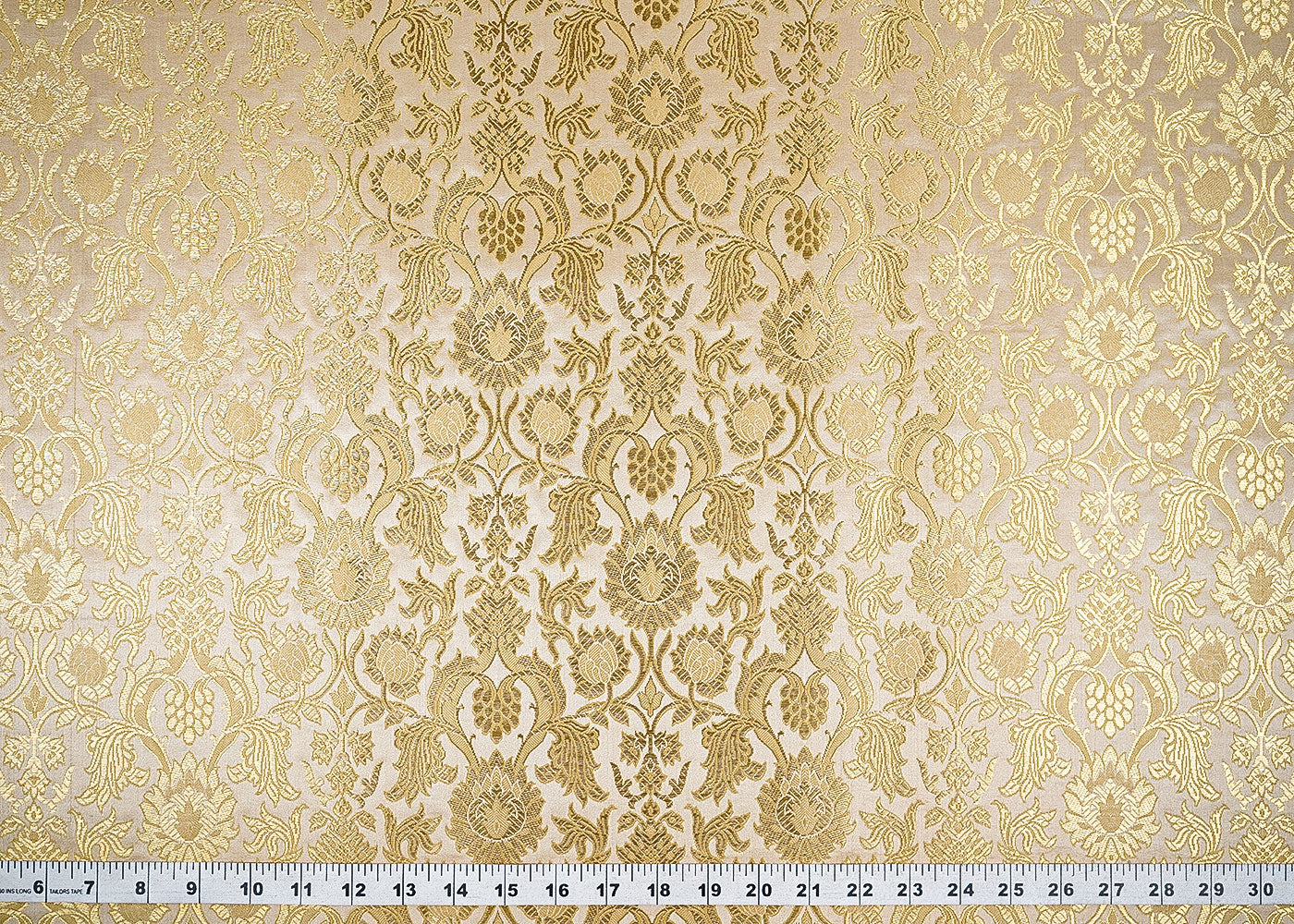 Golden-Banarasi-Brocade-Fabric-With-All-Over-Zari-Handloom-22574-measurement-view