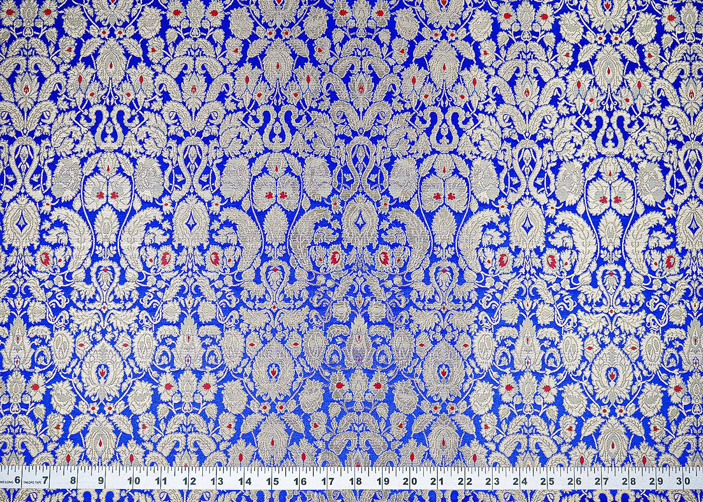 royal-blue-banarasi-brocade-fabric-with-all-over-golden-zari-handloom-22797-measurement-view