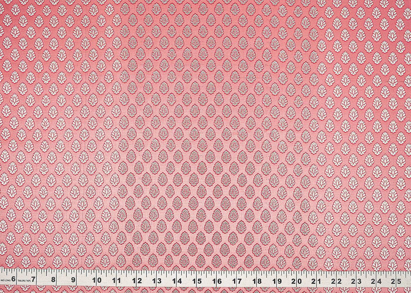 Peach-Pink-Banarasi-Brocade-Fabric-With-All-Over-Zari-Handloom-22811-measurement-view