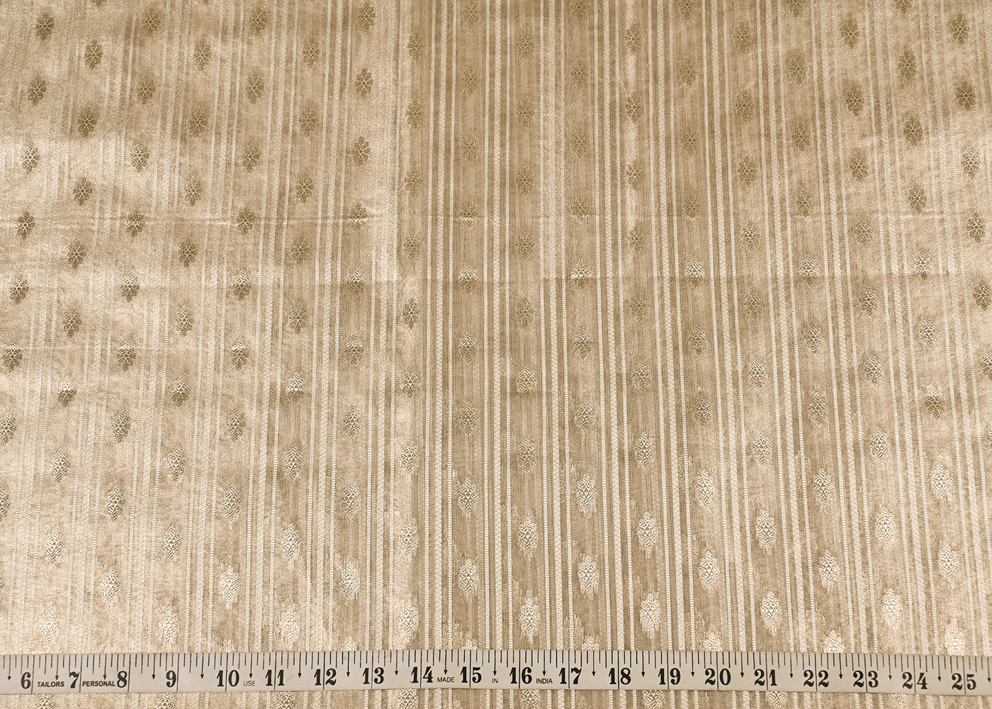 White-Organza-Fabric-With-All-Over-Zari-Handloom-22857-measurement-view