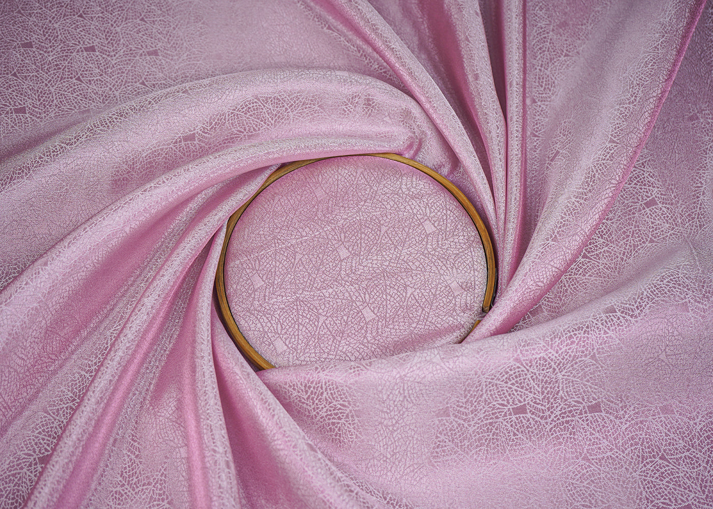Pink-Organza-Fabric-With-All-Over-Self-Work-22885-close-view