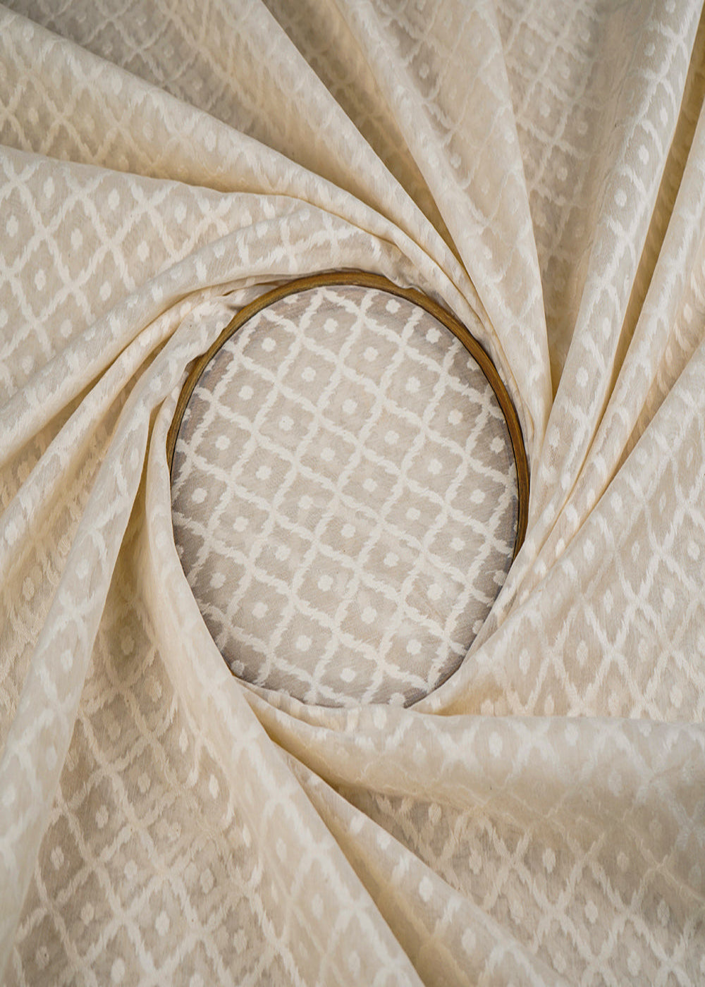 Off-White-Dyeable-Chanderi-Fabric-With-All-Over-Self-Work-22902-close-view