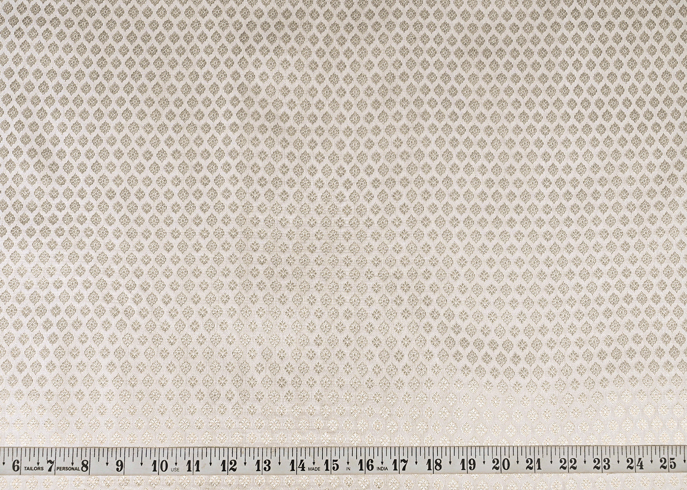 White-Banarasi-Brocade-Fabric-With-All-Over-Silver-And-Golden-Zari-Handloom-22919-measurement-view