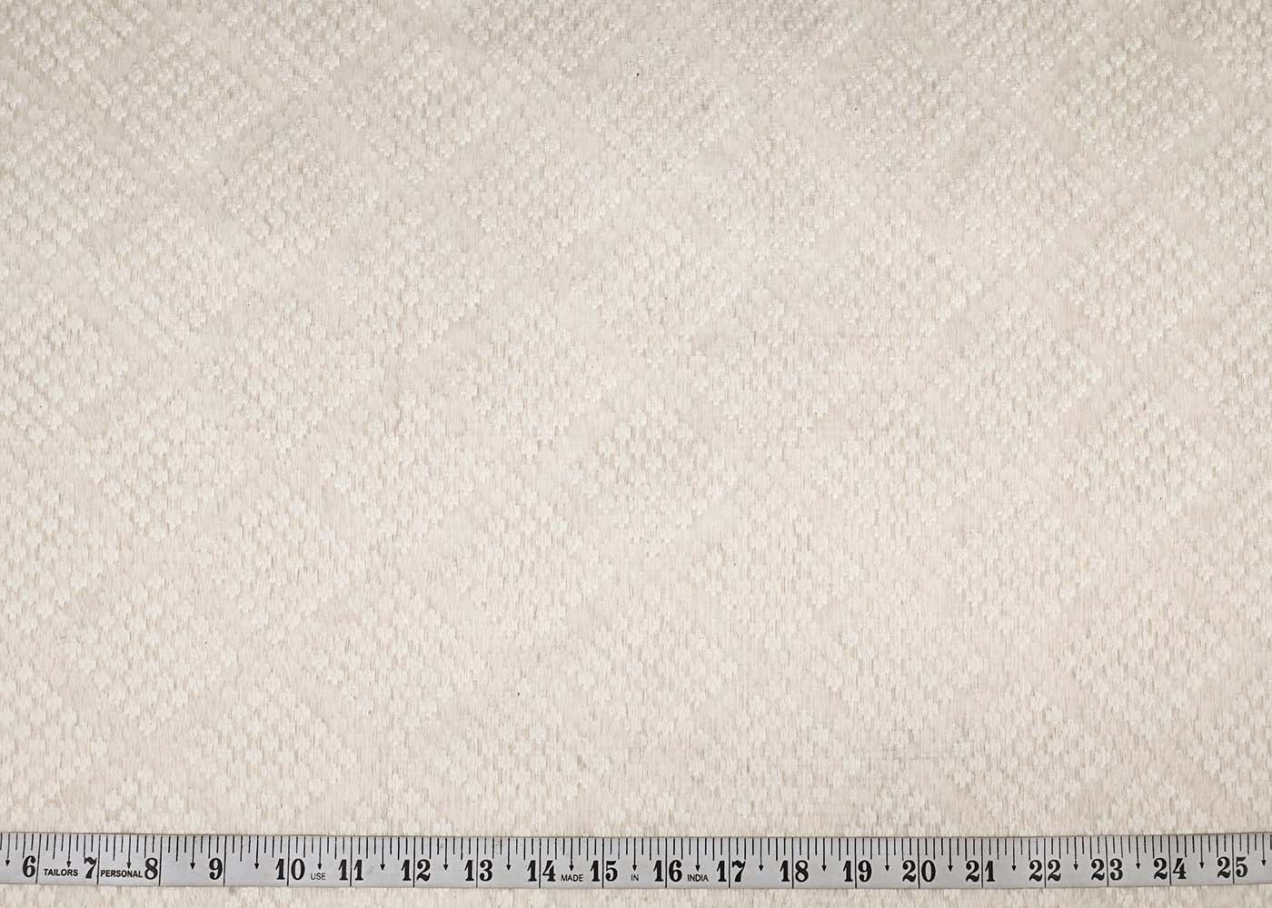 Off-White-Dyeable-Chanderi-Fabric-With-All-Over-Self-Work-22938-measurement-view