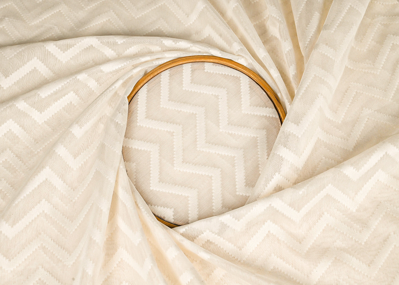 Off-White-Dyeable-Chanderi-Fabric-With-All-Over-Self-Work-22944-close-view