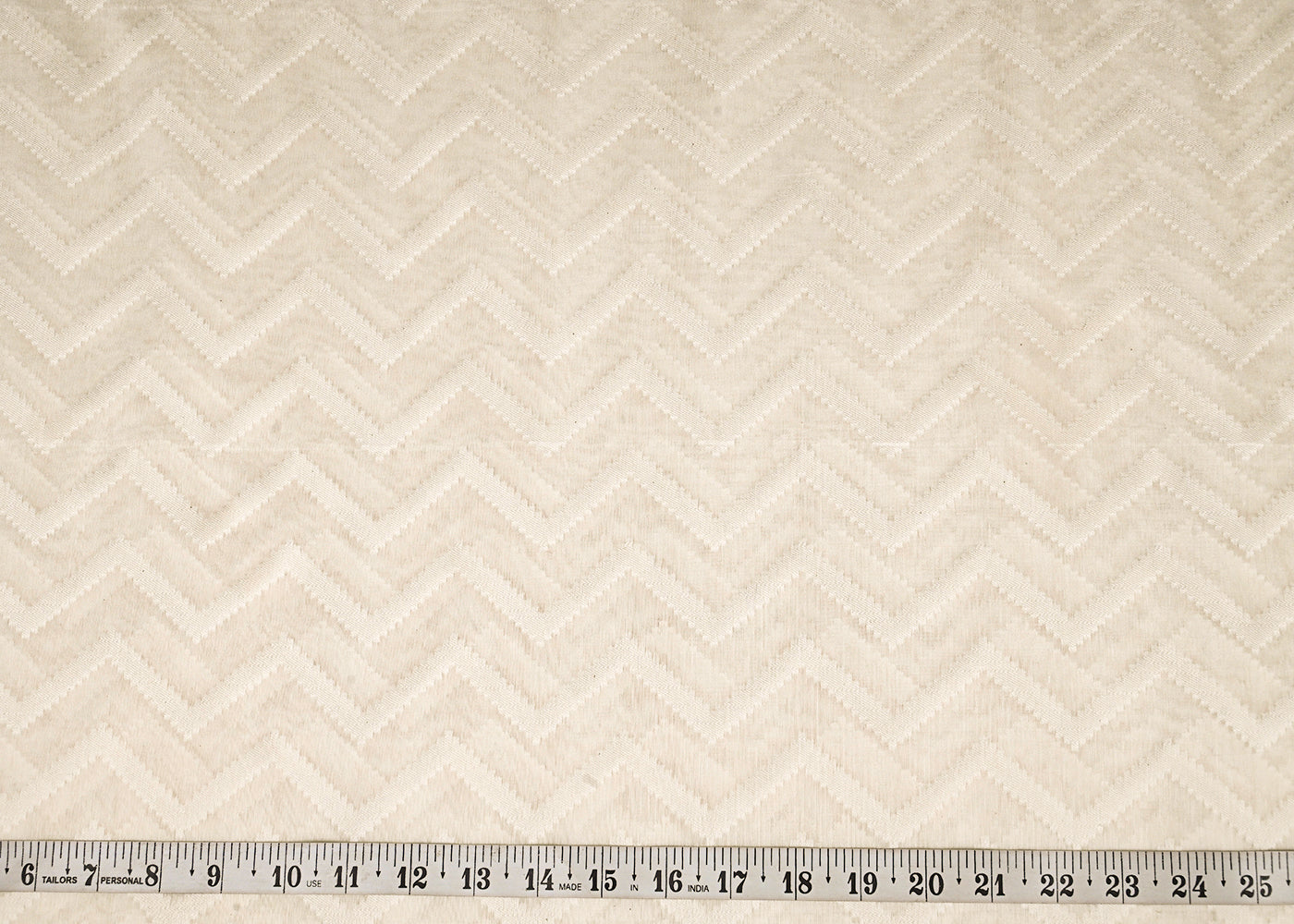 Off-White-Dyeable-Chanderi-Fabric-With-All-Over-Self-Work-22944-measurement-view