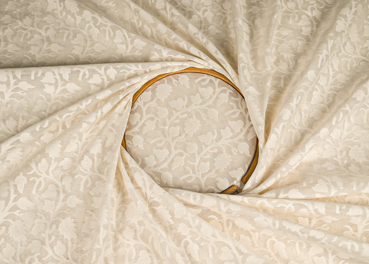 Off-White-Dyeable-Chanderi-Fabric-With-All-Over-Self-Work-22945-close-view