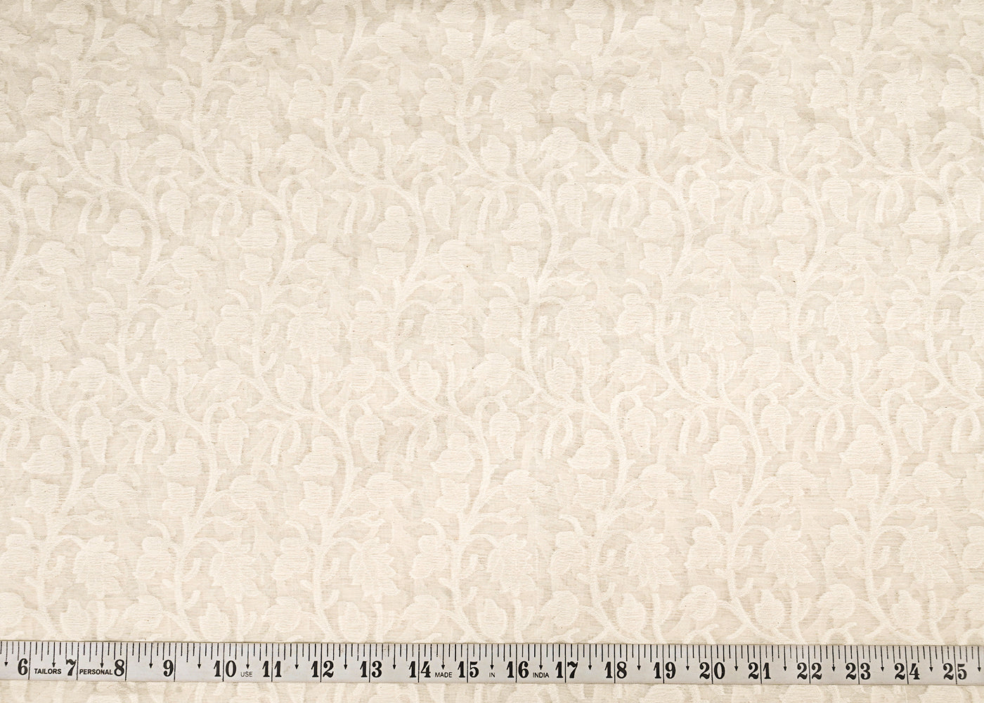 Off-White-Dyeable-Chanderi-Fabric-With-All-Over-Self-Work-22945-measurement-view