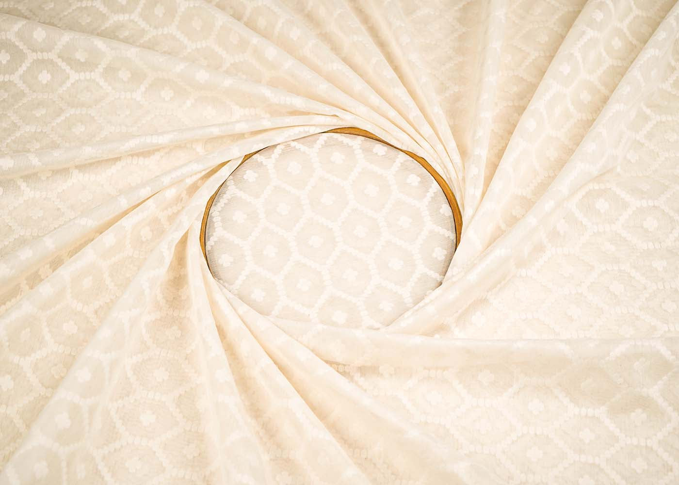 Off-White-Dyeable-Chanderi-Fabric-With-All-Over-Self-Work-22947-close-view