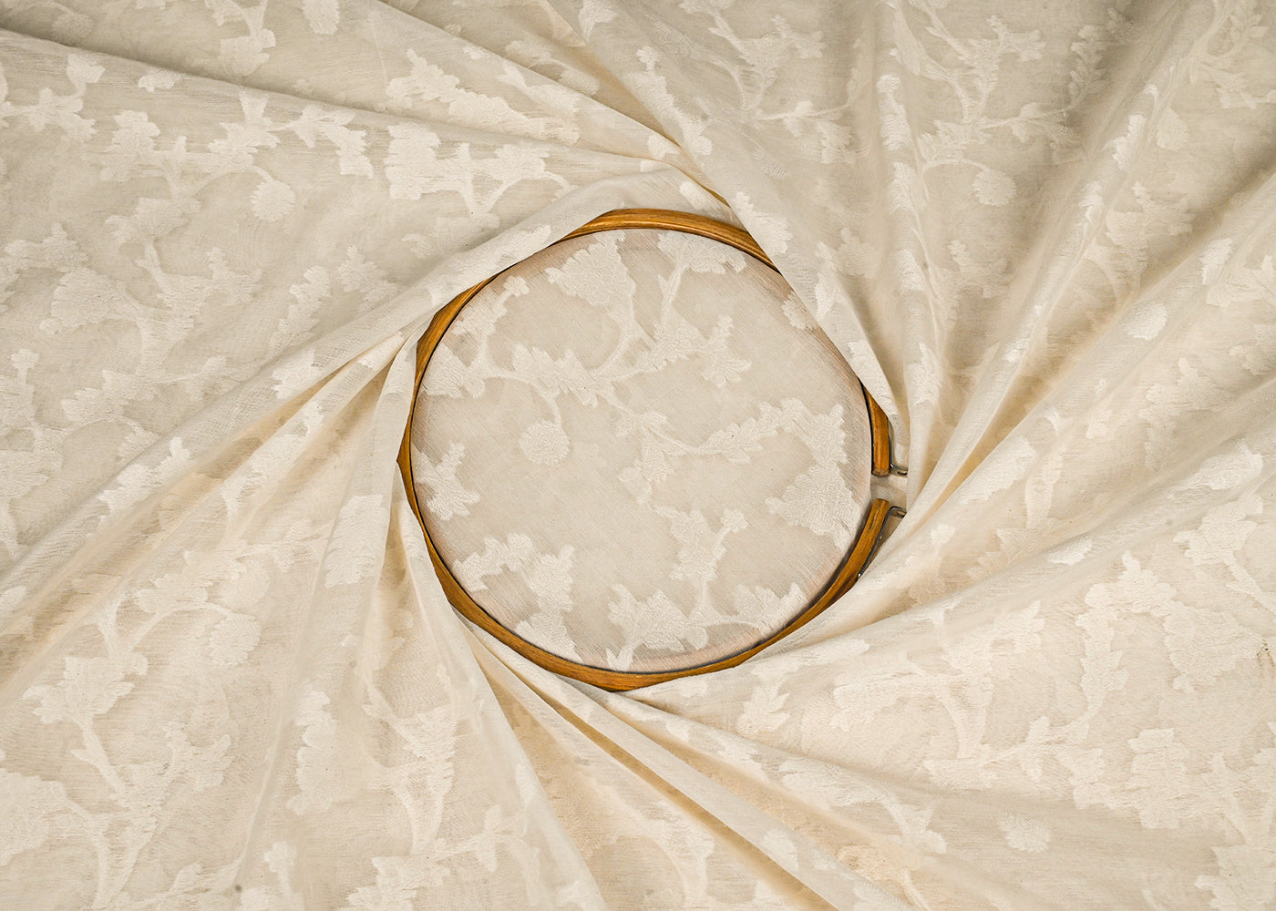 Off-White-Dyeable-Chanderi-Fabric-With-All-Over-Self-Work-22985-close-view