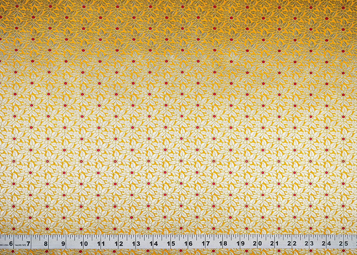 Mustard-Banarasi-Brocade-Fabric-With-All-Over-Golden-Zari-Handloom-23008-measurement-view