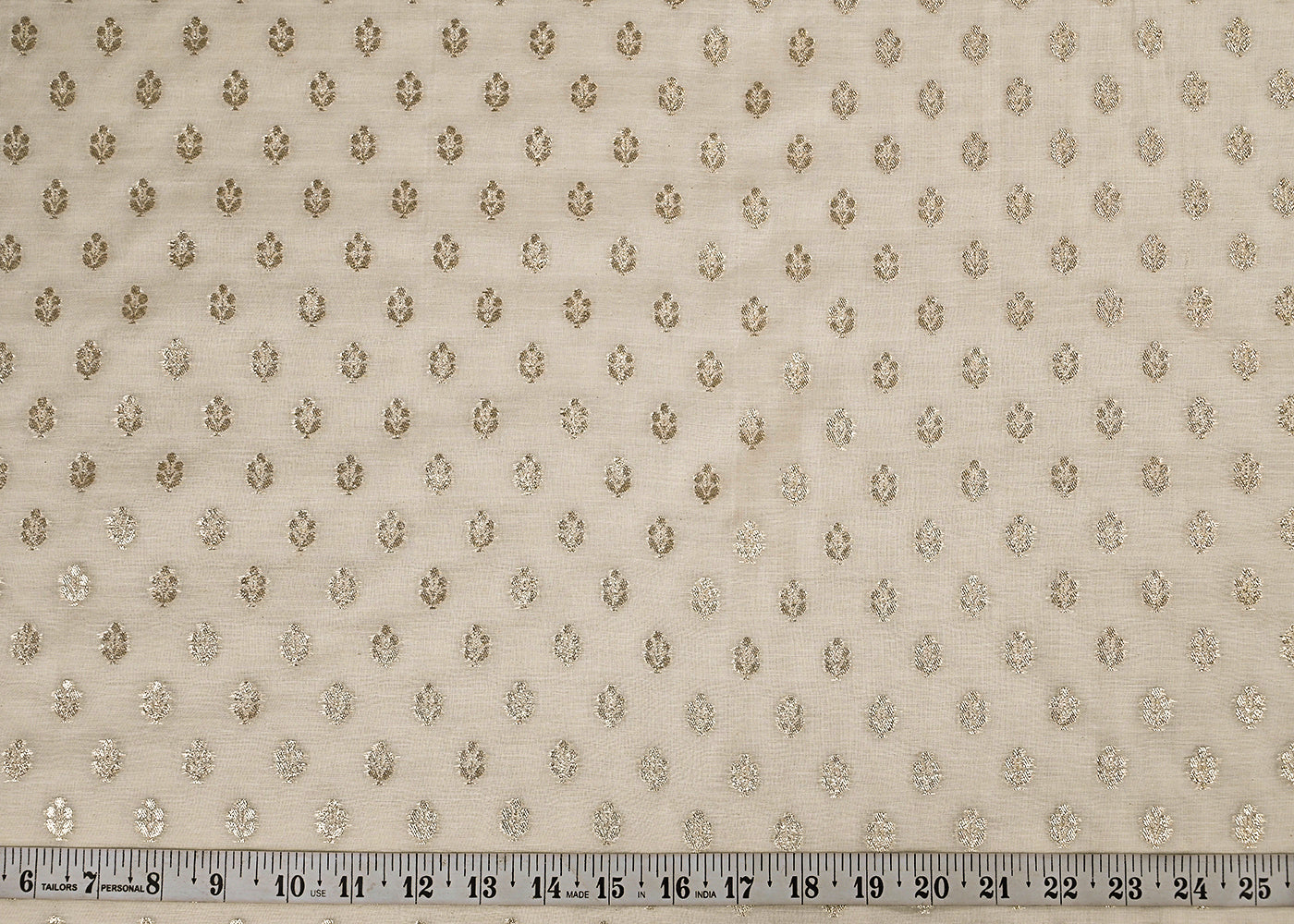 White-Dyeable-Chanderi-Fabric-With-All-Over-Zari-Handloom-23076-measurement-view