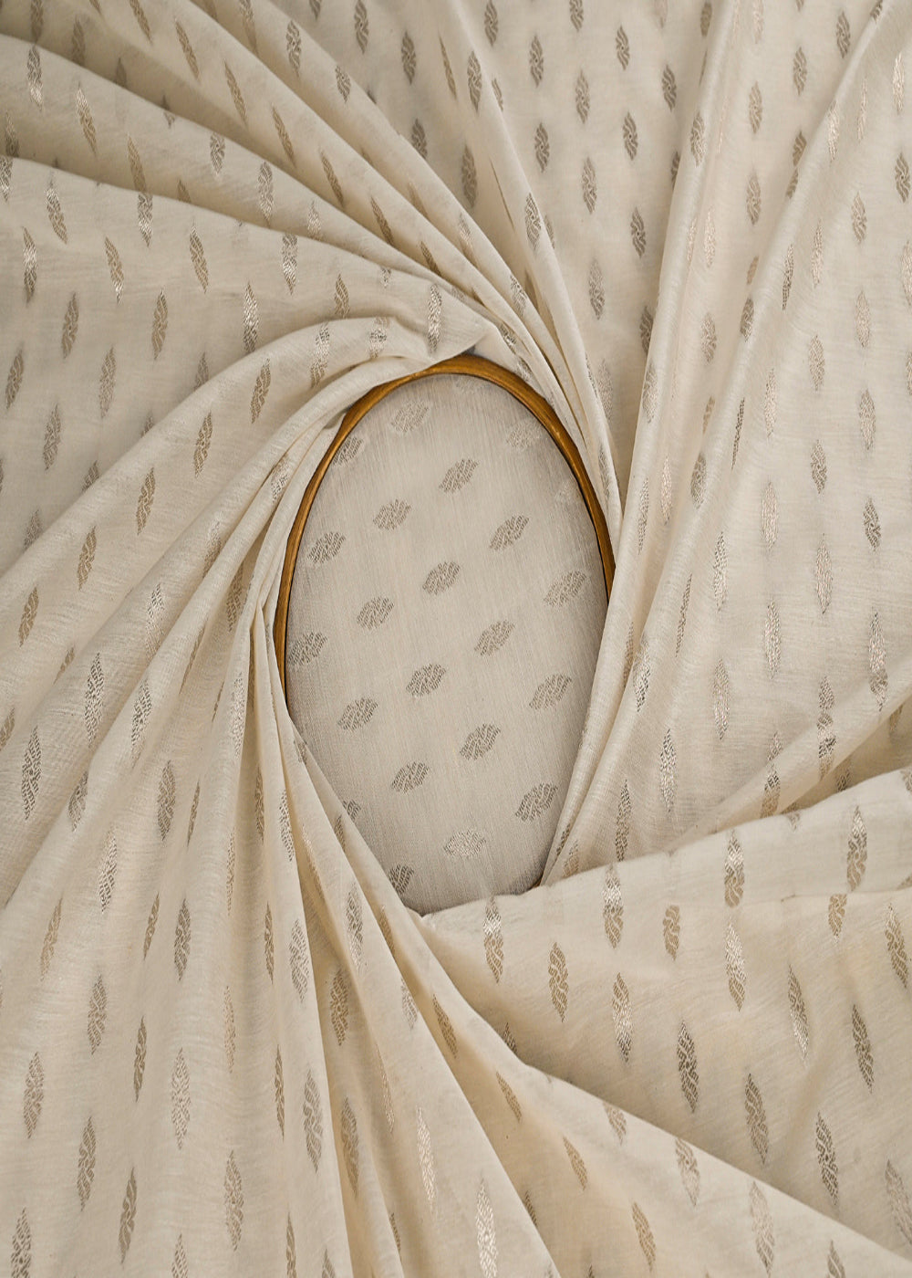 White-Dyeable-Chanderi-Fabric-With-All-Over-Zari-Handloom-23085-close-view