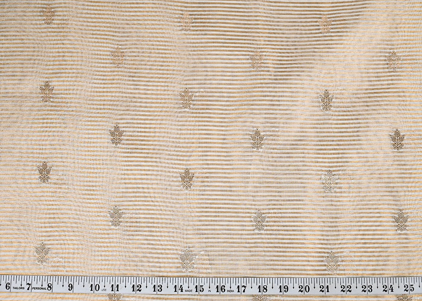 White-Dyeable-Tissue-Fabric-With-All-Over-Zari-Handloom-23086-measurement-view
