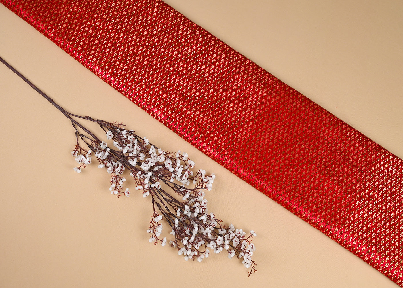 red-banarasi-brocade-fabric-with-all-over-golden-zari-handloom-23168