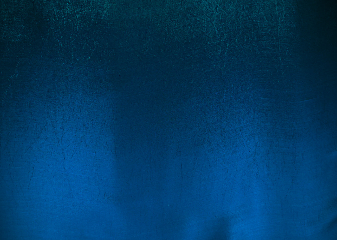 Peacock Blue Colored Organza Satin Fabric 23212(112)