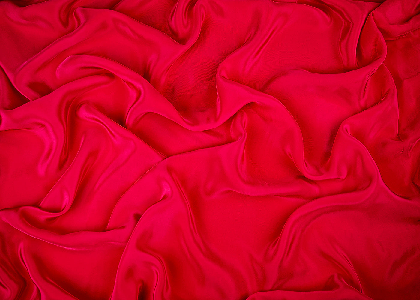 Magenta Colored Crepe Fabric 23244(17)